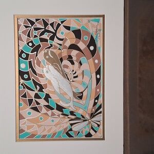 Original Canadian Art - Lillian Austin 'Oh, Envelope .... Wow!'  6869